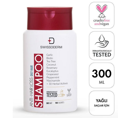 Anti - Hair Loss & Sebum Balancing Shampoo with Biotin & Niacinamide - TryAladdin