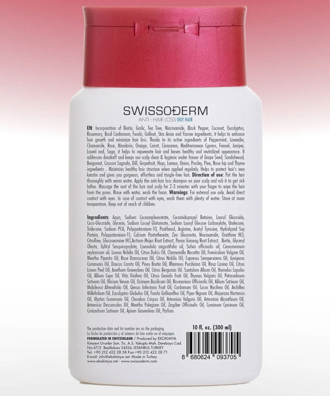Anti - Hair Loss & Sebum Balancing Shampoo with Biotin & Niacinamide - TryAladdin