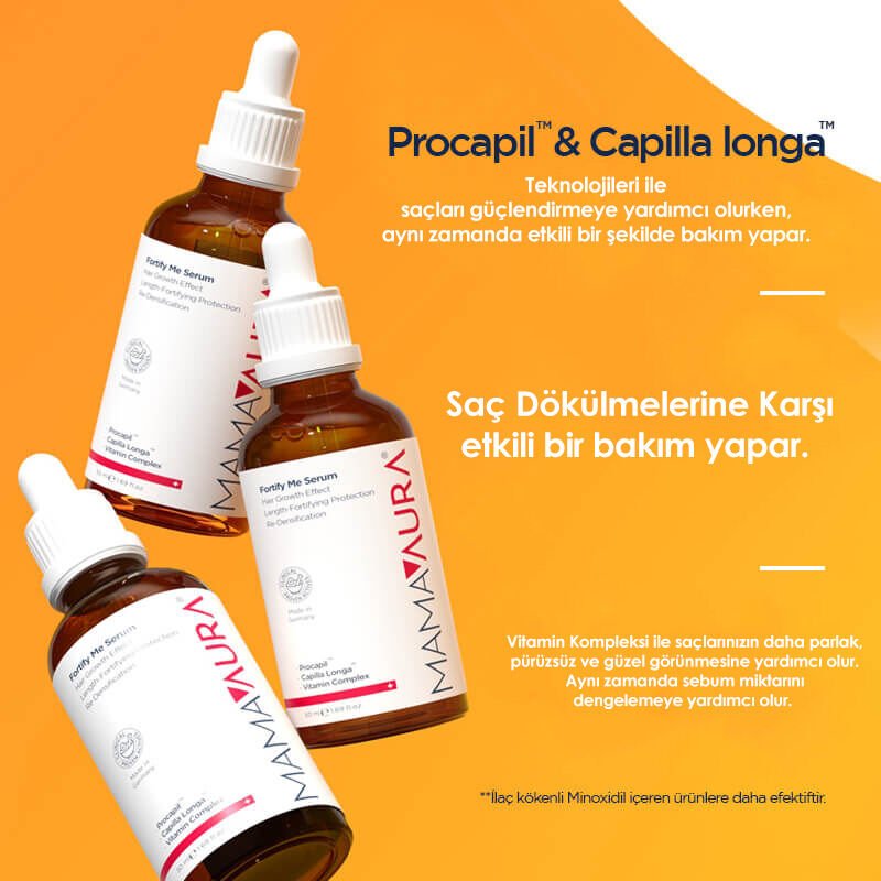Anti - Hair Loss & Volumizing Serum - Biotin, Niacinamide, Procapil Formula - TryAladdin