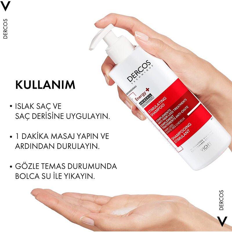 Anti - Hair Loss & Volumizing Shampoo - Aminexil, Niacinamide & B Vitamins - TryAladdin