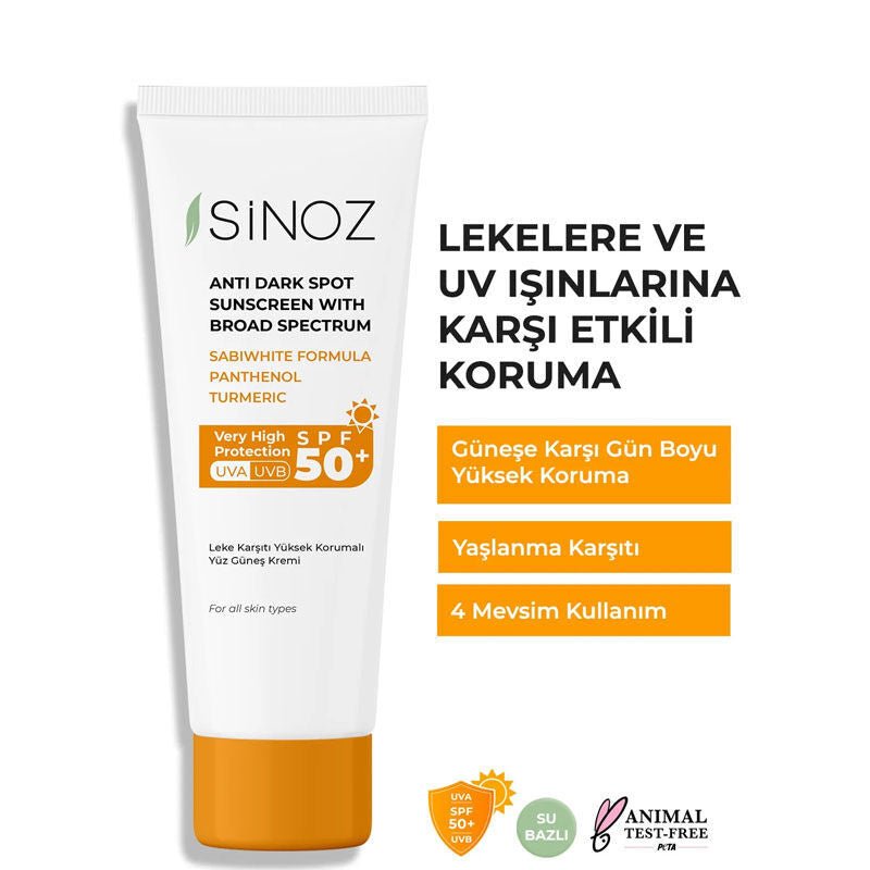 Anti - Spot Sun Protection Cream SPF 50+ with Niacinamide & Vitamin E - TryAladdin