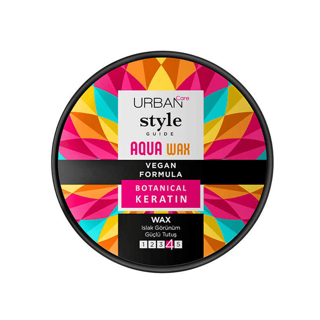 Aqua Hair Styling Wax - Strong Hold & Wet Look Finish 100ml - TryAladdin