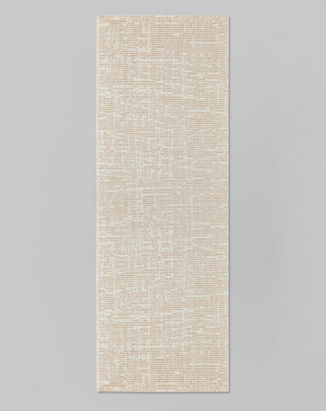 Professional-Grade Beige Tree Pattern Area Rug
