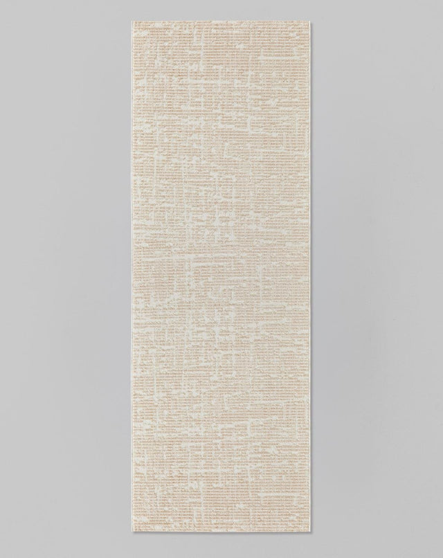 Professional-Grade Beige Tree Pattern Area Rug