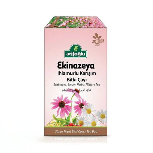 Arifoglu | Echinacea and Linden Herbal Tea, 20 Tea Bags Arifoglu Tea & Infusions