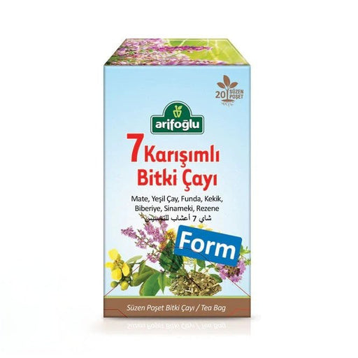 Arifoglu | Form (7in1) Herbal Tea, 20 Tea Bags Arifoglu Tea & Infusions