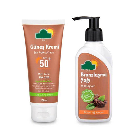 Arifoglu | Herbal Sunscreen 50Spf + Tanning Oil