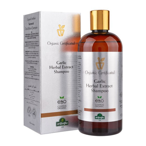 Arifoglu | Organic Certificated Garlic Extract Herbal Shampoo