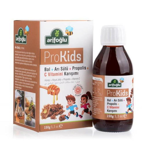 Arifoglu | Prokids Honey Royal Jelly Propolis Orange Flavor Vitamin C Arifoglu Food Supplement