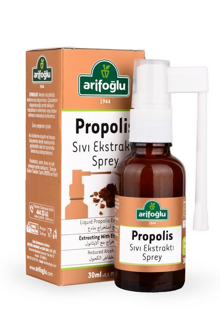 Arifoglu | Propolis Liquid Extract Spray (Mouth Spray) Arifoglu Food Supplement