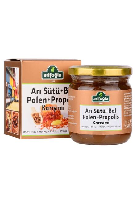 Arifoglu | Royal Jelly Honey Pollen Propolis Mixture A Arifoglu Honey