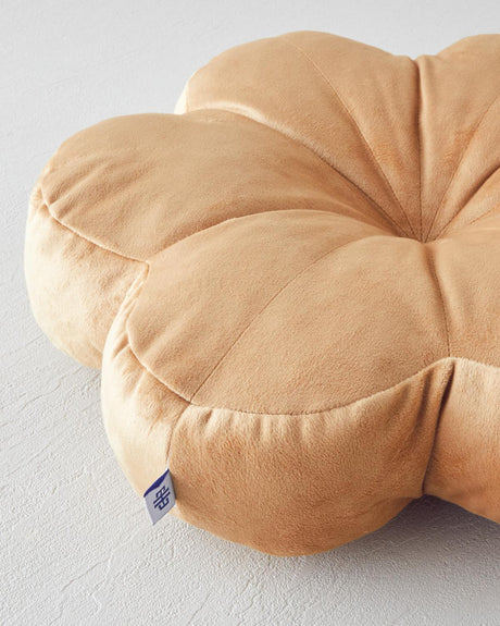 Professional-Decorative-Accent-Pillow-Artistic-Bloom-Mustard