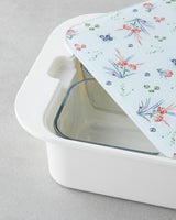 Durable Melamine 4 Piece Breakfast Serving Set Artistic Garden Colorful