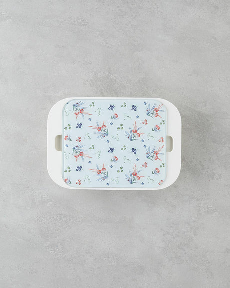 Durable Melamine 4 Piece Breakfast Serving Set Artistic Garden Colorful