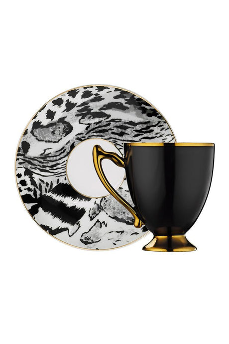 Aryildiz Paiso Premium Turkish Coffee Cup & Saucer Set - 12 Piece - TryAladdin