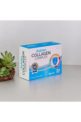 Asbien Collagen Complex - Type I & II, Turmeric, Selenium, 30 Tablets - TryAladdin