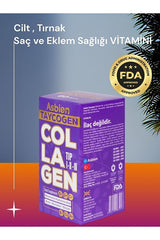 Asbien Taycogen Collagen Supplement - 60 Tablets with Biotin & HA - TryAladdin
