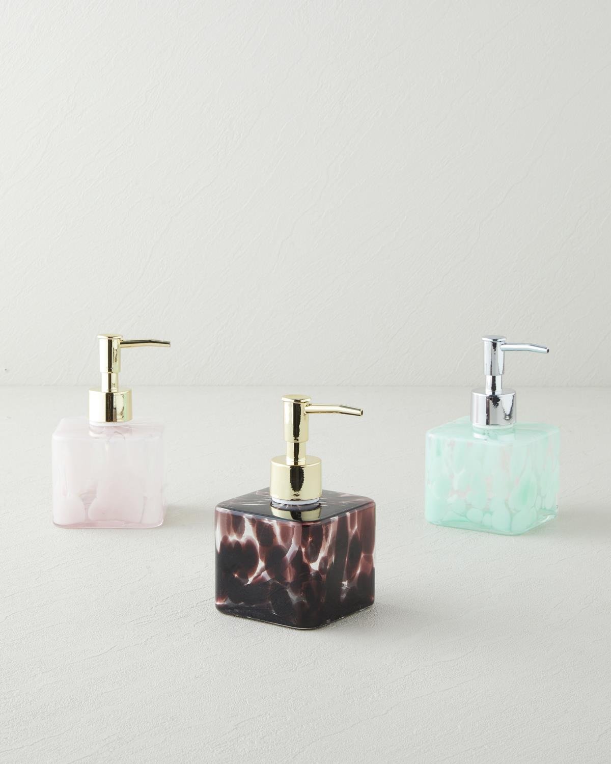 Premium Ceramic Bathroom Liquid Soap Dispenser Pink