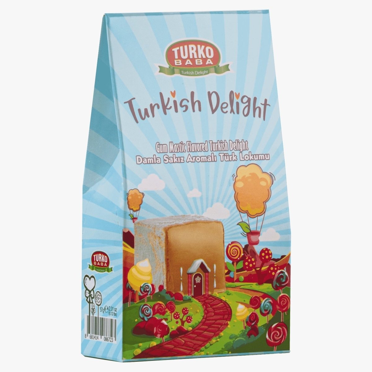 Assorted Gourmet Turkish Delight Snack Packs 6 x 57g - TryAladdin