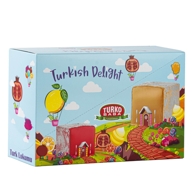 Assorted Gourmet Turkish Delight Snack Packs 6 x 57g - TryAladdin