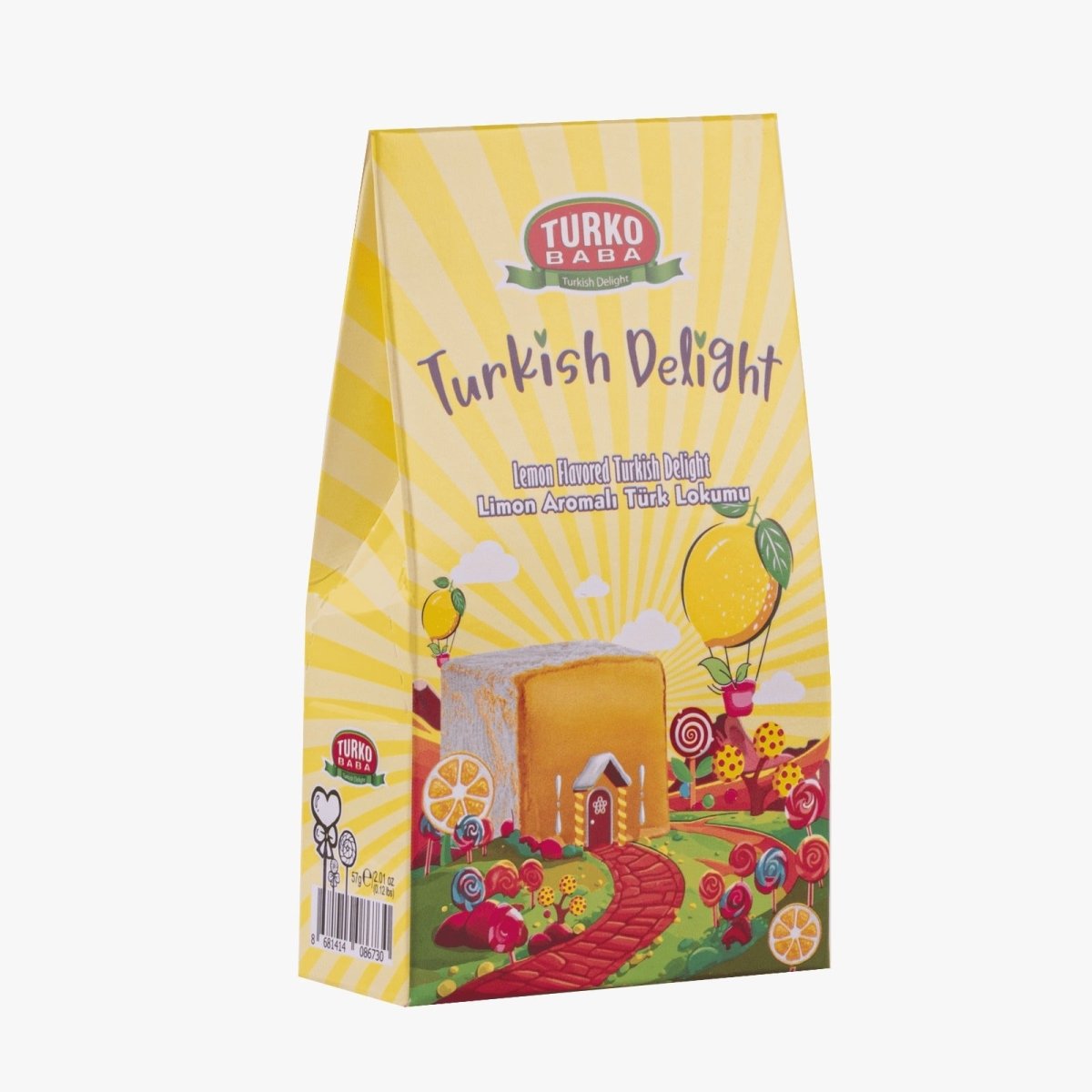 Assorted Gourmet Turkish Delight Snack Packs 6 x 57g - TryAladdin
