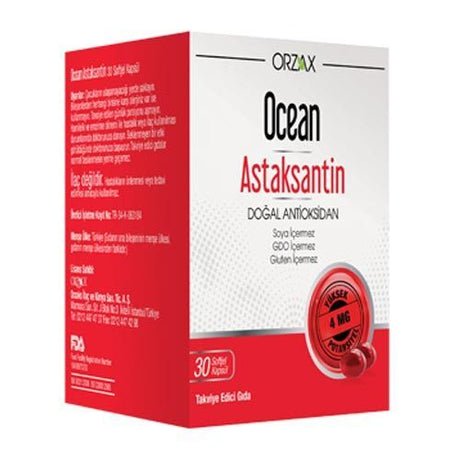Astaxanthin - Advanced Antioxidant Support Capsules - TryAladdin