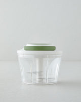 Professional Grade Manual Food Chopper Vegetable Mincer Green
