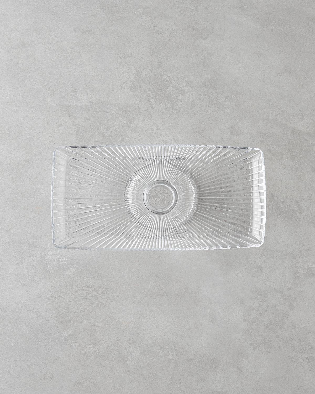 Professional Transparent Glass Cake Display Stand