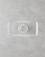 Professional Transparent Glass Cake Display Stand