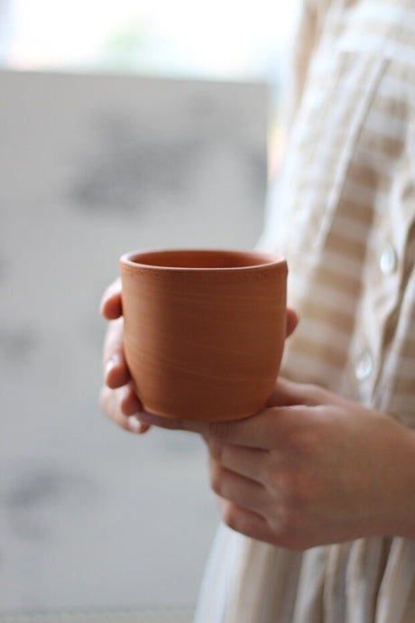 Authentic Turkish Earthenware Serving Cup - 200cc - TryAladdin