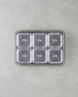 Professional Acrylic 6 Compartment Breakfast Organizer Anthracite