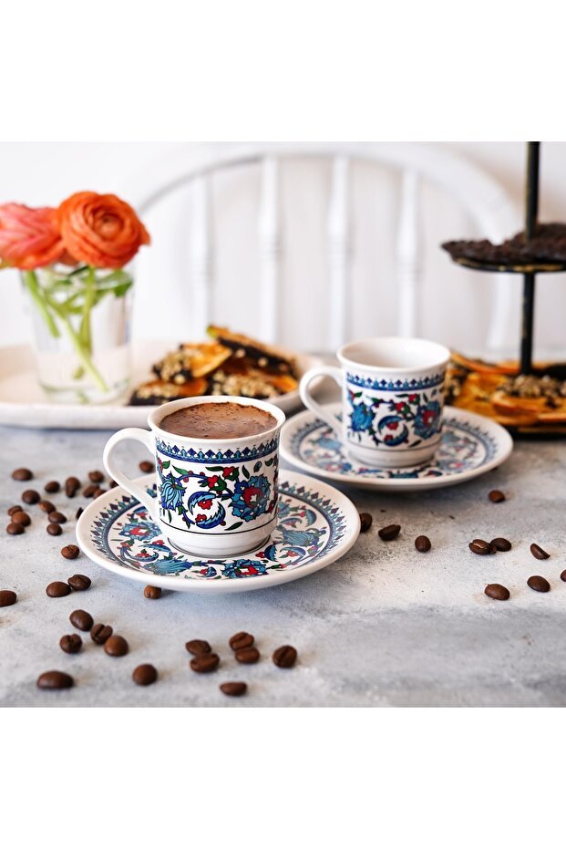 Ayd Kristal Premium Topkapi Turkish Coffee Cup Set - Set of 2 - TryAladdin