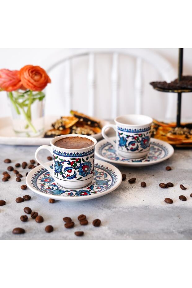 Ayd Kristal Premium Topkapi Turkish Coffee Cup Set - Set of 2 - TryAladdin