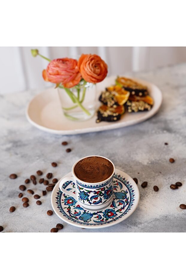 Ayd Kristal Premium Topkapi Turkish Coffee Cup Set - Set of 2 - TryAladdin