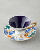 Professional New Bone China Espresso Coffee Cup Set   2 Person   Colorful