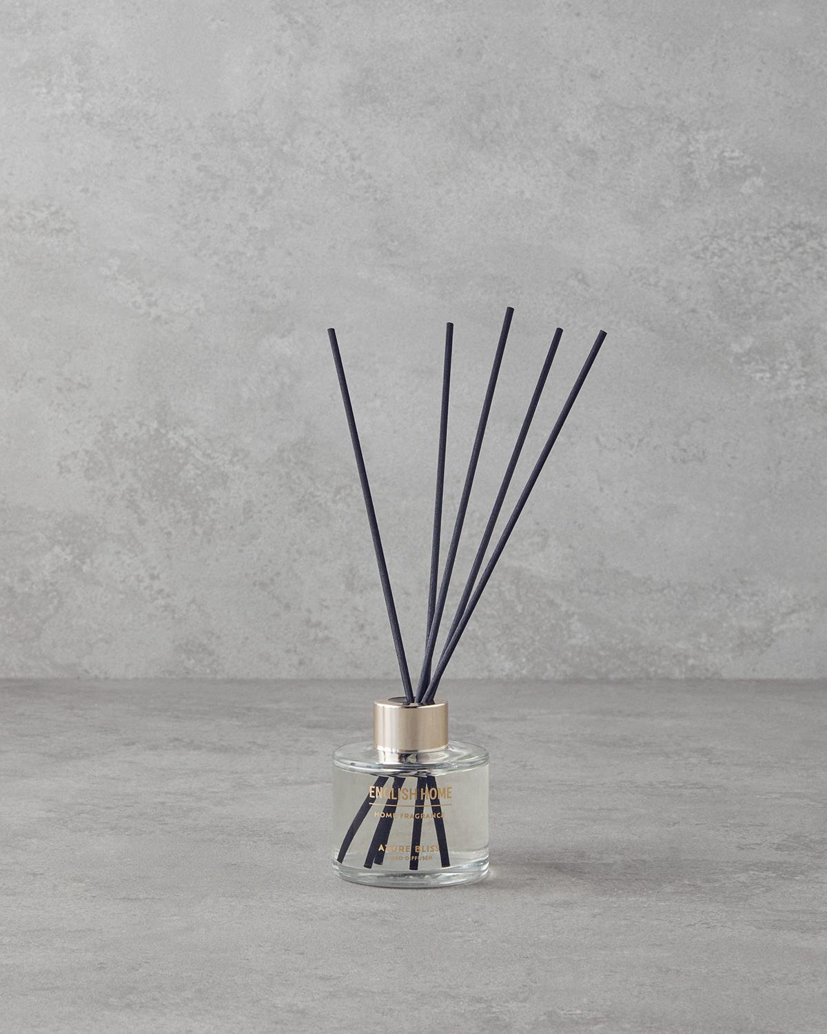 Premium Azure Bliss Reed Diffuser   Professional Room Fragrance