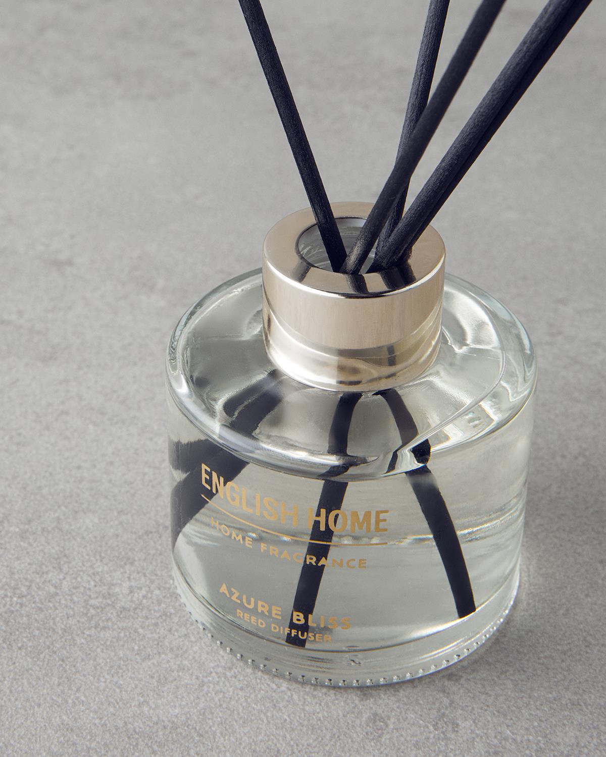 Premium Azure Bliss Reed Diffuser   Professional Room Fragrance