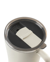 Durable Plastic & Metal Mug - Modern Everyday Design