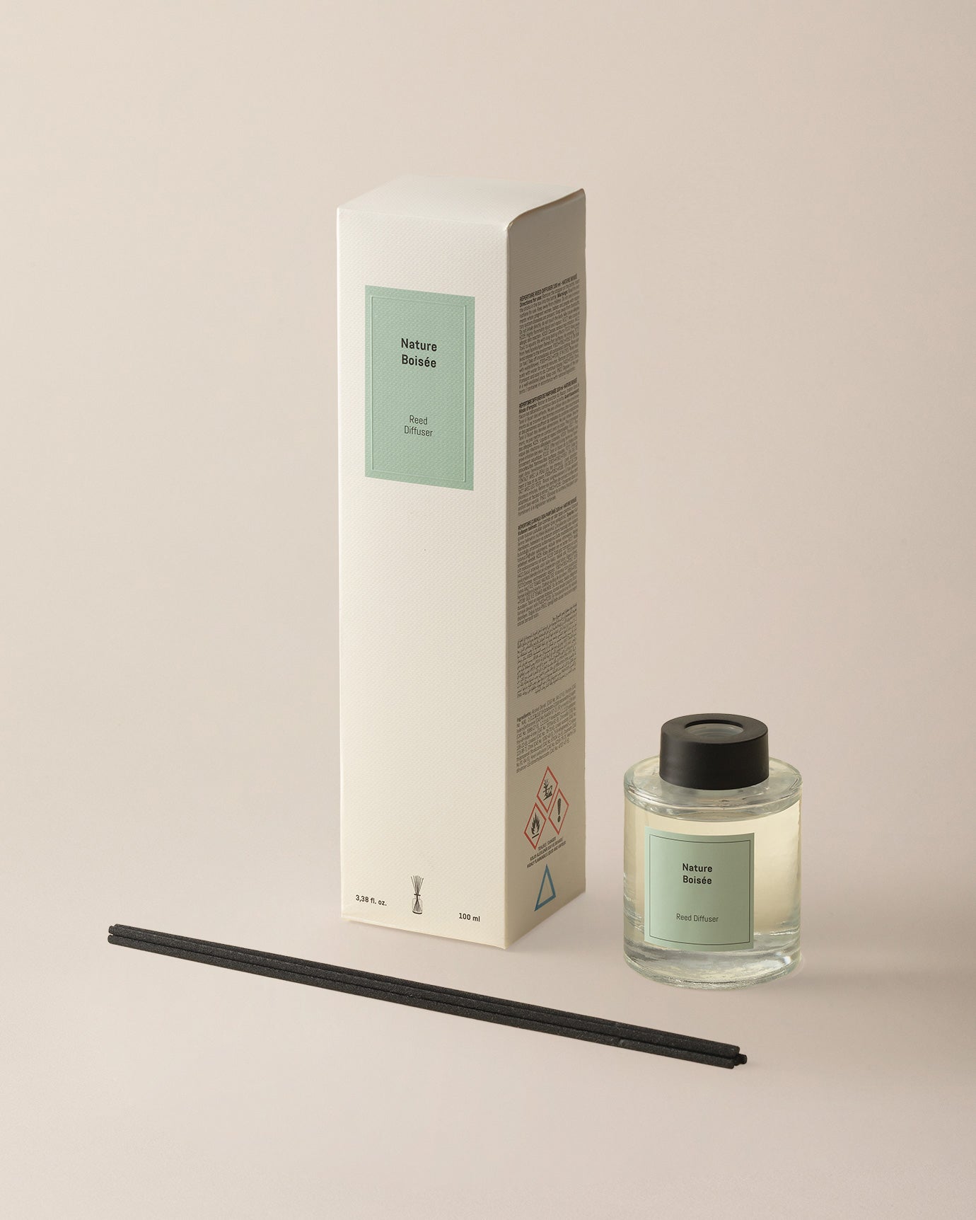 Black Scent Reed Diffuser - 100ml Home Fragrance