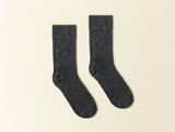 Men's Lion Pattern Crew Socks