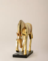 Elegant Gold Decorative Sculpture for Home Decor