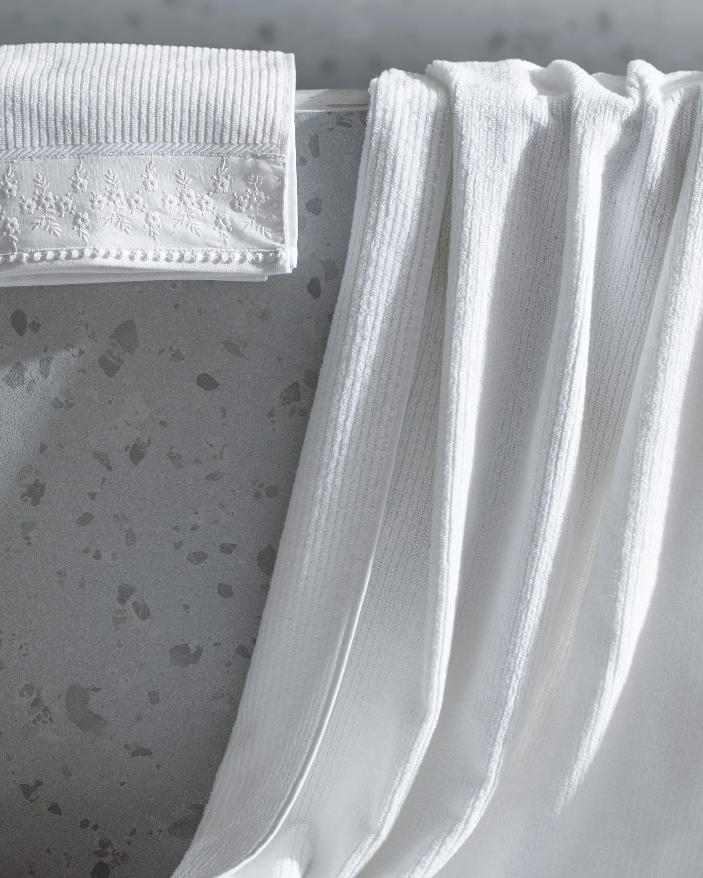 Cataline 100% Cotton Luxury Towel Set - White