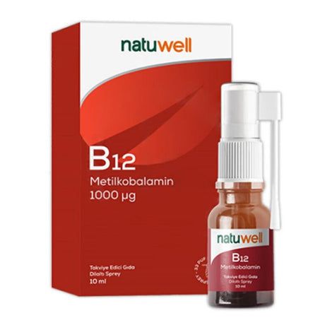 B12 Vitamin (Methylcobalamin) 1000mcg - Energy & Wellness Sublingual Spray - TryAladdin