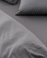 Adrien King Size 100% Cotton Striped Duvet Cover Set