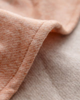 Soft Acrylic Blend Double Blanket - Cozy Terracotta Hue
