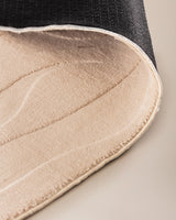 Embossed Textured Area Rug - Modern Plush Floor Carpet