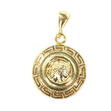 Prémiový přívěsek medailon Alexander z řeckého designu, stříbro 925 sterling