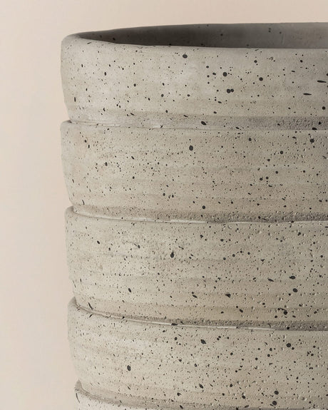 Cement Planter - Modern Soft Grey Aesthetic