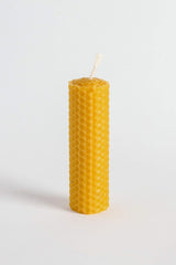 Natural Beeswax Candles, Medium Size, 2-Pack