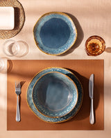 Ceramic 18-Piece Dinner Set - Modern Belford Design